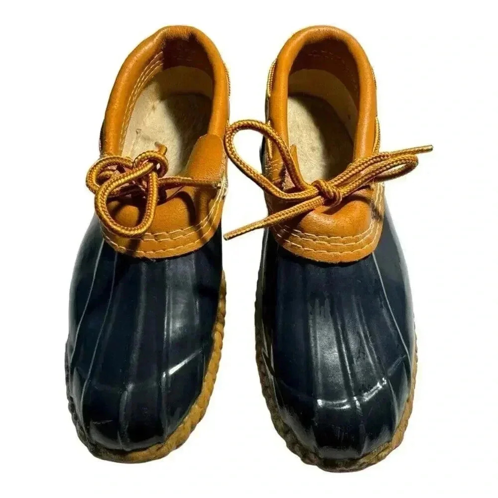 Sporto Women's‎ Brown Waterproof Rain Boots Size 7 Ankle Lace-Up